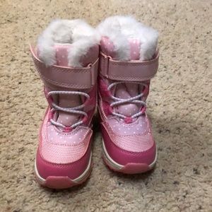 Toddler Snow Boots Carters Pink size 7